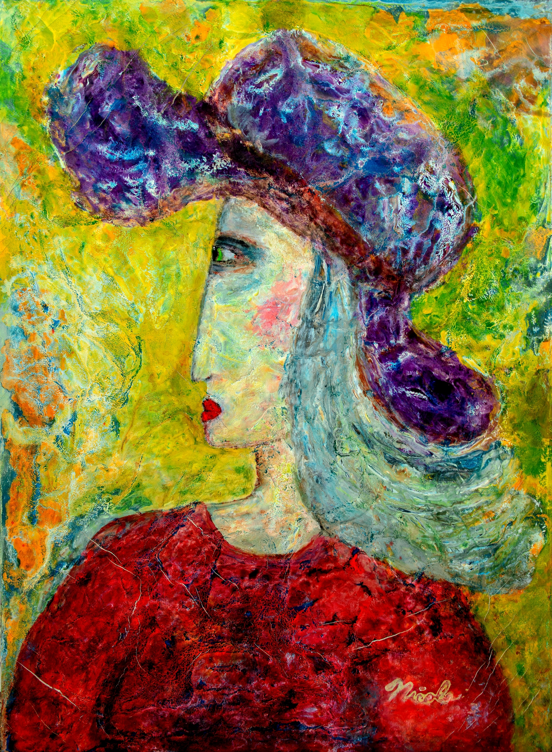 Lady With Floppy Hat
